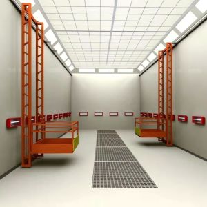Buy cheap High-Performance Paint Booth Man Lift for Painting and Baking in One System product