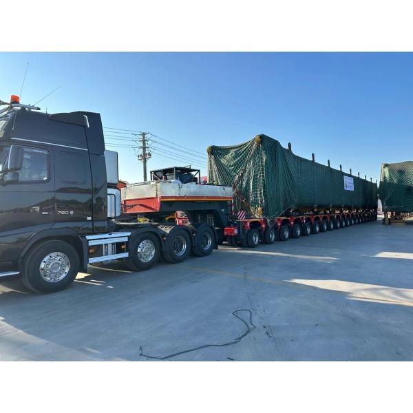 Quality Customized Axle Number Heavy Duty Hydraulic Lowbed Trailer for Oversized Load Transport for sale