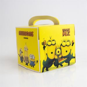 Buy cheap Recyclable Cupcake Packaging Boxes Custom Logo Handling Animated Cake Box from wholesalers