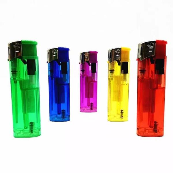 Quality Customized Piezo Gas Lighter for Plastic Disposable Electric Lighter Model NO. DY-007 for sale