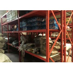 Buy cheap Four Levels Medium Duty Shelving System Flat Smooth Spraying Surface from wholesalers