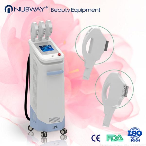 Quality Advance Big Promotion Skin Rejuvenation Three Handles IPL machine for spa with good effect for sale