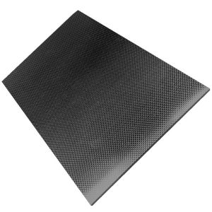 Buy cheap 0.3mm Flexible Carbon Fiber Board UV Resistant High Gloss Plain from wholesalers