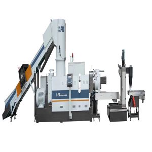 High Efficiency 200kg/Hr PP/PE Plastic Pelletizing Recycling Machine with 12