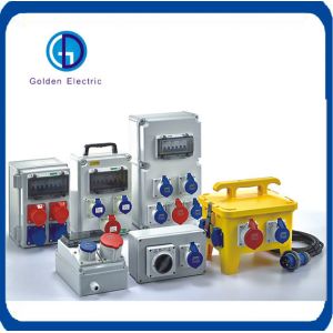 Buy cheap Portable Combination Distribution Box Waterproof Plastic Industrial Socket Box product