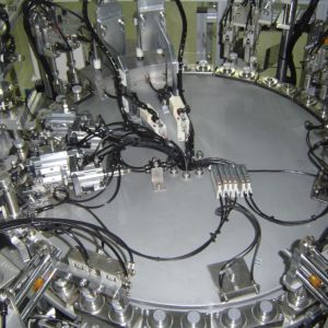 Buy cheap Fully Automated IV Bag Spike Ports and Injection Ports Assembly Machine with Emergency Stop Button ISO GMP Compliant 8000-15000pcs/hr from wholesalers