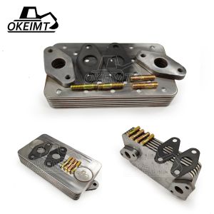 Buy cheap OKEIMT 600-651-1570 Engine Oil Cooler Core for Komatsu PC60-6 PC120-3 from wholesalers