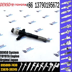China 23670-39245 095000-7430 With Injector Nozzles Diesel Injectors And Diesel Common Rail Fuel Injector on sale