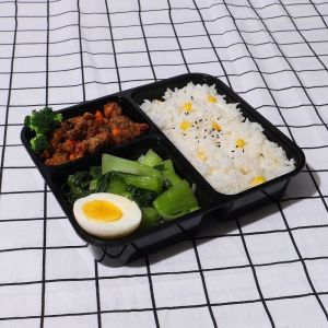 Buy cheap FDA Disposable Meal Tray With Lid from wholesalers