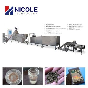 Buy cheap Floating Fish Feed Pellet Making Machine Automatic Extrusion Type from wholesalers