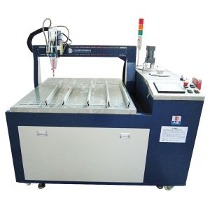 Customized Three Axis Working Area 700 X 700 X 100mm Epoxy Resin Glue Mixer And