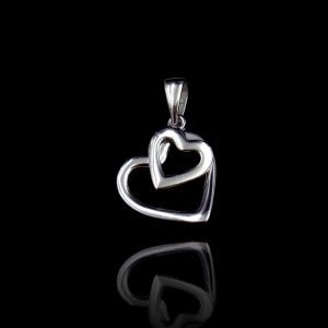 Buy cheap Pure 925 Plain Silver Pendant Round / Lucky Clover Shape Jewelry from wholesalers