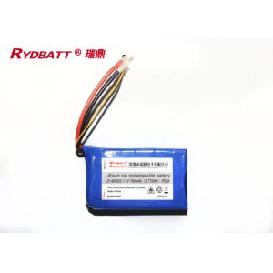 Buy cheap LP 483655 2S1P 7.4V 780mAh Lithium Polymer Charge Pack from wholesalers