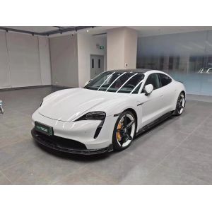 Buy cheap Dry Carbon Fiber Carbon Fibre Body Kit for Porsche Taycan Taycan Upgrade PAKTECHZ Style Front Shovel Diffuser Spoiler Body Kit from wholesalers