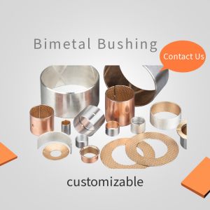 Buy cheap Tin Plating Bimetal Bearing Bushes CuPb10Sn10 Slide Layer from wholesalers