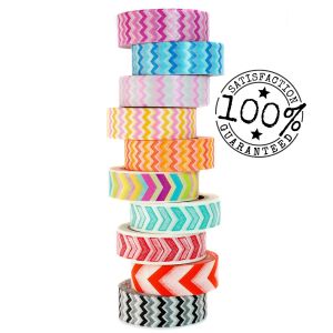 Scrapbooking Writing Custom Printed Washi Tape Waterproof Environment Friendly