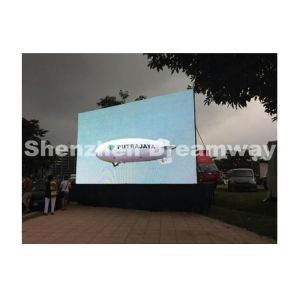 SMD3535 Outdoor LED Screen Rental 10 mm Pixel Pitch with 1/4 Scan