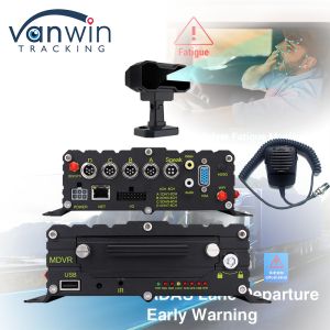 Buy cheap 8CH AI BSD ADAS DMS MDVR System HD 1080P HDD Mobile DVR With 4G GPS WIFI Function from wholesalers