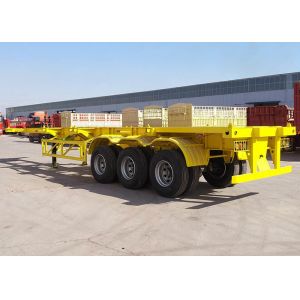 40 Foot Skeleton Container Semi Trailer 12m Skeletal Trailer CCC