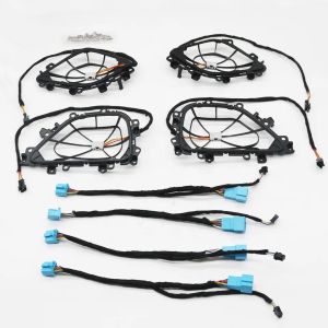 Buy cheap Led Audio Speaker Cover 64 Colors Midrange Luminous Ambient Lights For Mercede product