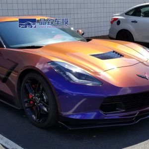 Buy cheap ISO14001 PET Vinyl Film Multipurpose , Practical Chameleon Vehicle Wrap from wholesalers