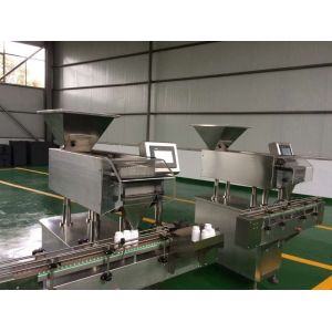 180000 pcs / h Tablet Counting Machine 16 Channels Electronic Tablet Counter