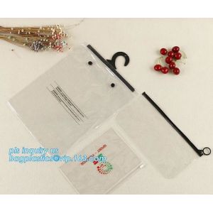 Buy cheap frosted PVC slider zipper bag plastic bag with zipper resealable pvc slider zip poly bag, Slider Packing PE Zipper packi from wholesalers