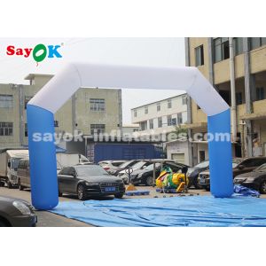 Inflatable Finish Arch 8*5m Oxford Fabric Inflatable Start Finish Line Arch For