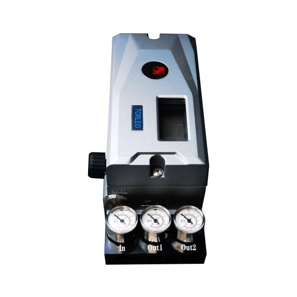 Buy cheap smart valve positioner double acting straight stroke failsafe exposion-proof with pressure gauge set mounting bracket from wholesalers