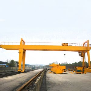 Buy cheap 20 Ton Gantry Crane 40m Span Cabin Control 15M / MIN from wholesalers