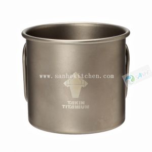 Buy cheap Titanium camping water cup/backpacking cookware cup/capacity 450ml product