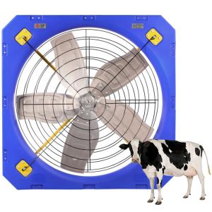 Buy cheap 1.1A Efficiency 38 Livestock Ventilation Fan with 410w Power from wholesalers