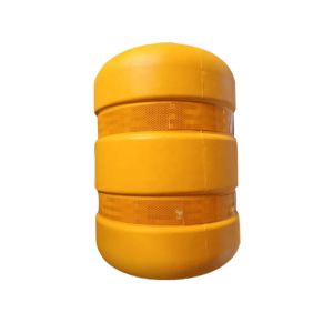 Highway Corrosion Protection Eva Rubber Double Roller Barrier for Road Traffic