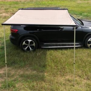 Buy cheap 4WD Rainproof Camouflage Pull Out Side Awning With LED Light from wholesalers