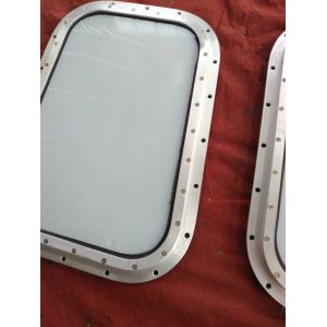 Buy cheap Marine Weathertight Aluminum Rectangular Tugboat Fixed Wheelhouse Windows from wholesalers