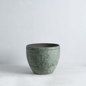 Buy cheap Modern Round Shape Weather Resistant Indoor Outdoor GRC Planter Pots With Drainage Hole from wholesalers