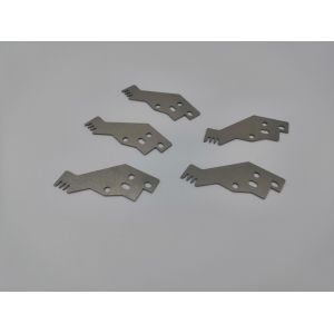Buy cheap Smooth Precision Cnc Machined Components Multi Claw Blade Anti Corresion from wholesalers