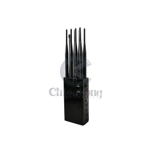 Buy cheap AC 110 -220V High Gains 8 Antennas Handheld Signal Jammer from wholesalers
