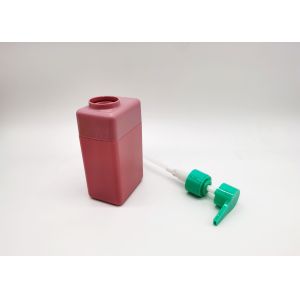 Pink 100ml 250ml HDPE Plastic Bottles With Lotion Pump