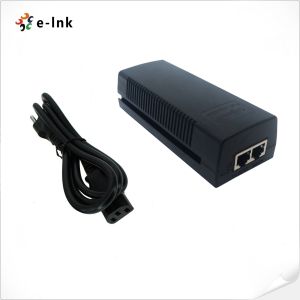 Gigabit PoE Injector Adapter IEEE802.3af At 60W PoE Power 100-240V AC Input