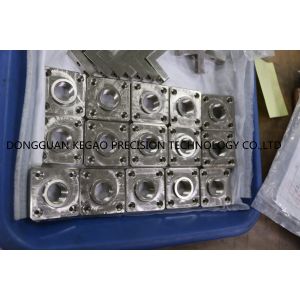 Buy cheap Plate Plastic Injection Machine Parts A5052 Material Anodizing product