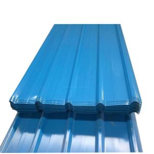 China Steel Grates Grating Ral9016 Blue Colour Coated Galvanized Metal Roofing Sheets for Modern Commercial and Industrial on sale