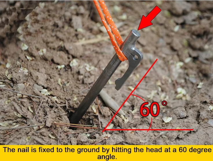 Buy cheap Titanium Tent Pegs TC4 Sturdy Slightweight V Shape 240mm Length from wholesalers