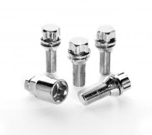 Buy cheap Alloy Wheel Locking Bolts M12 X 1.5 , Correction Variable Pcd Bolts Easy Installation product