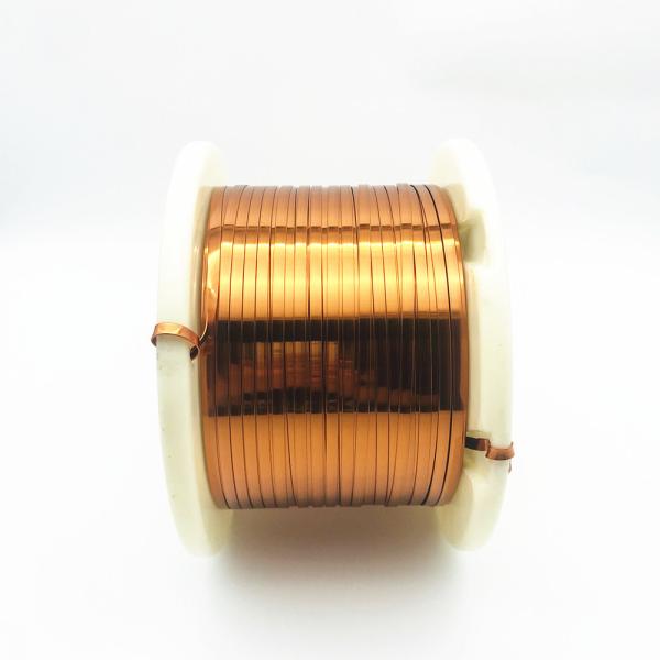 Quality 0.10mm-8.00mm Rectangular Copper Wire Aiw / Uew / Piw Enameled for sale