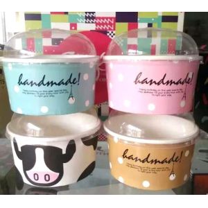 Eco-friendly icecream cup_Food Grade Eco-friendly icecream cup_Wholesale custom