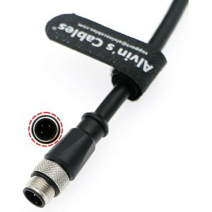 Buy cheap Alvin's Cables M12 A-Code 3 Pin Male to 3 Pin Male Sensor Actuator Cable for Industrial Sensors, Actuators, I/O Modules, High Flex 1m| 3.3ft from wholesalers