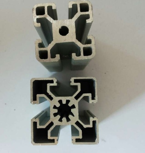 Quality Extruded Anodized 6005 Aluminium Profile System with Bending / Cutting for sale