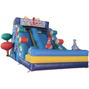 Buy cheap Commercial Grade Inflatable Slide with 6x4m Size and 3 Years Warranty for Outdoor Playground from wholesalers
