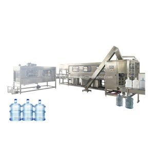Buy cheap 600BPH 5 Gallon Water Filling Machine Multiwashing Liquid Spray Washing from wholesalers